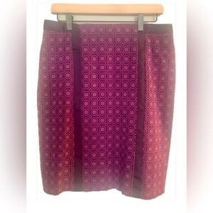 New York & Company Geometric Print Skirt